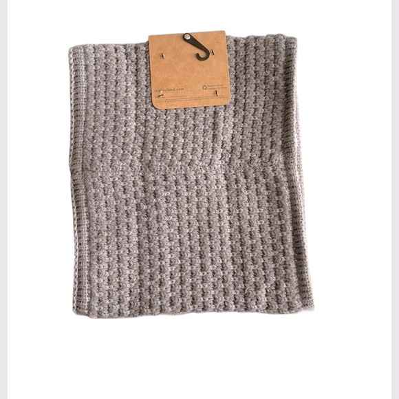TIMBERLAND Gaiter Neck Warmer Grey One Size Fits All Men Unisex - Picture 2 of 9